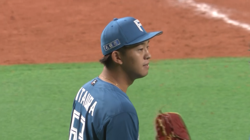 9回表・F北浦竜次 この回、わずか5球で抑えるナイスピッチング!!