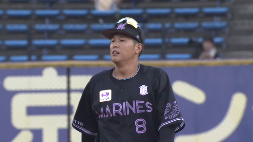 2回表・M中村奨吾 華麗な守備で簡単に安打は許さない!!