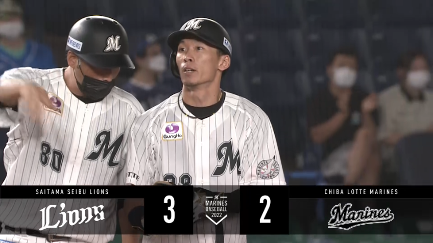 5回裏・M髙部瑛斗 自慢の俊足を活かしたタイムリー3ベースヒットで点差を1点に縮める!!