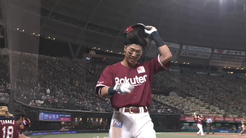 8回表・E武藤敦貴 ライトポール際へ‼ プロ初ホームランは貴重な同点弾‼