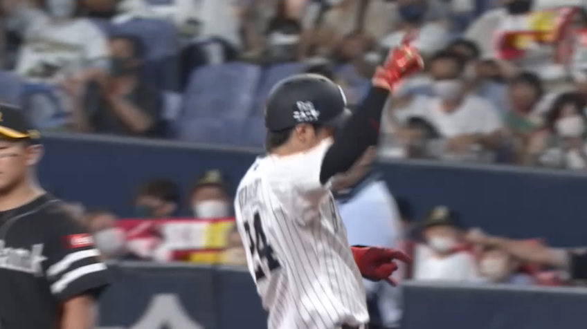 5回裏・B紅林弘太郎 2者連続タイムリー!! しぶとく粘り、外角の球を逆方向へ上手く流した!!