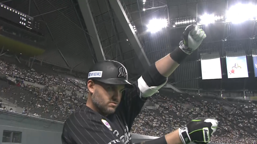 2回表・Mレアード 2試合連続弾となるソロホームランで反撃開始!!