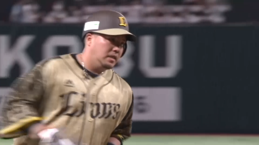 4回表・L山川穂高 首位攻防戦4番の完璧な1発!!