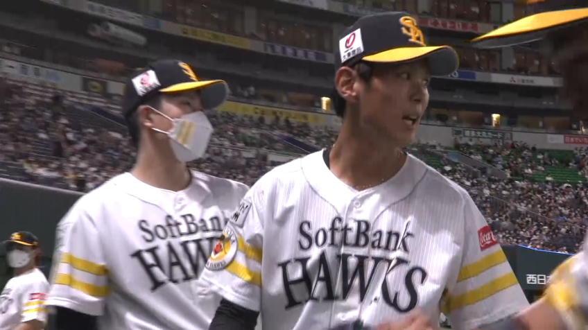 9回表・H泉圭輔 今季初登板!! 見事に3者凡退に抑える!!