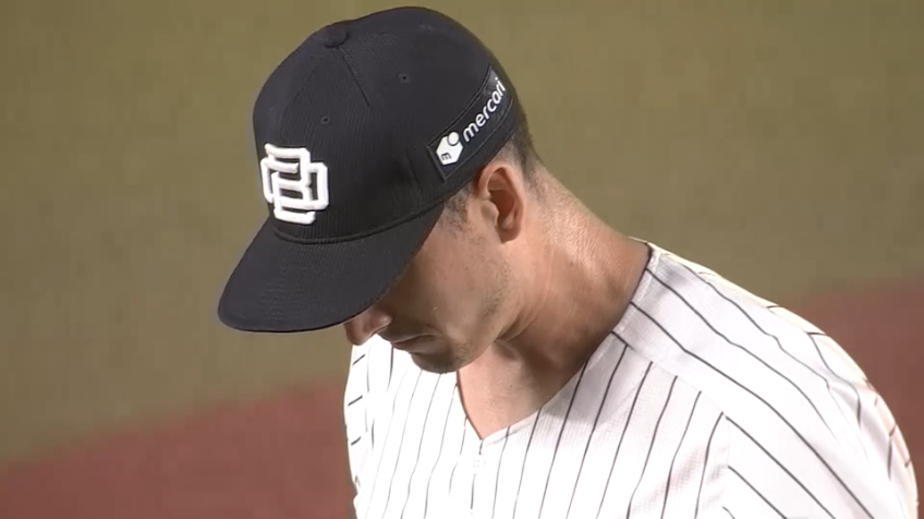 10回裏・Bワゲスパック 流れは譲らない!! 3者連続三振を奪う圧倒的な投球を見せた!!