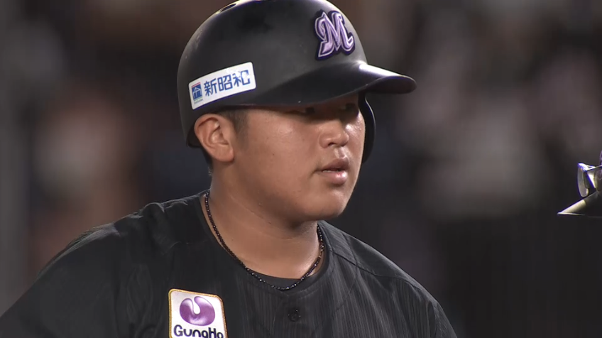 6回裏・M松川虎生 円熟味溢れる流し打ち!! ライト前へのタイムリーヒットを放つ!!