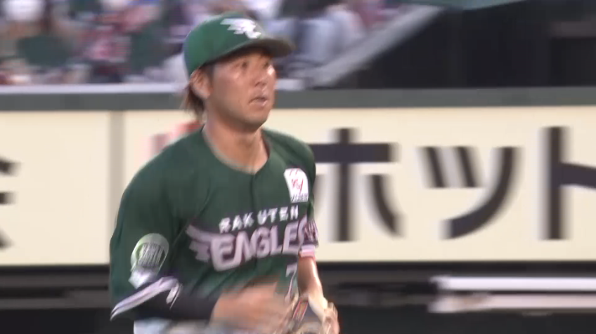 2回表・E鈴木大地 ヒットは許さない!! 横っ飛び一番のファインブレーを見せる!!