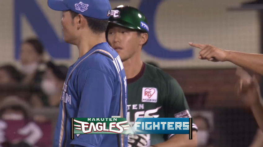 7回裏・E辰己涼介 勝ち越しのタイムリーヒットを放つ!!