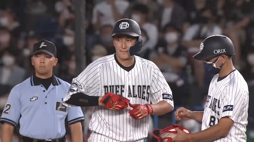 5回表・B紅林弘太郎 センターへのタイムリーヒットを放ち、貴重な追加点を奪う!!