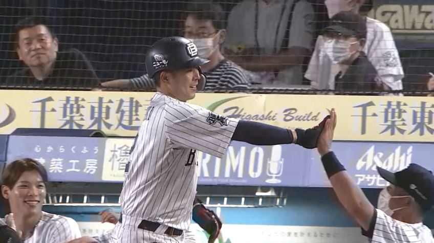 8回表・B若月健矢 逆方向へのホームラン!! 終盤で大きな追加点を奪う!!
