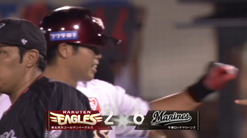 6回裏・E内田靖人 代打起用に応えた!! 今シーズン初安打は点差を縮めるライトへのタイムリーヒット!!