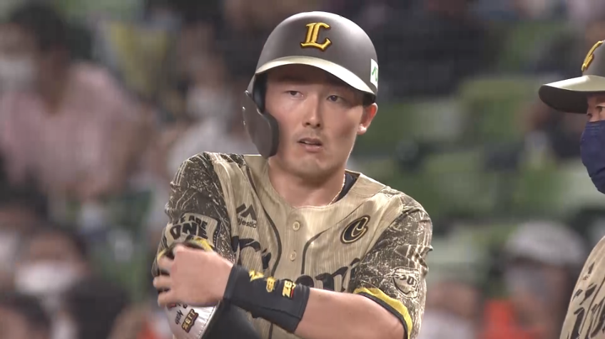 8回裏・L源田壮亮 今日2本目のタイムリーヒットで試合を振り出しに戻す!!