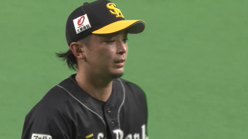 7回裏・H東浜巨 7回5奪三振3失点の粘りのピッチング!!