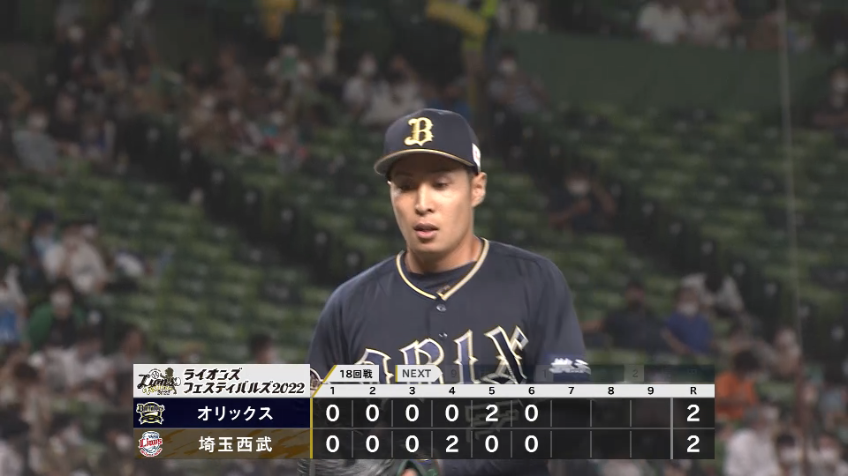 6回裏・B村西良太 好リリーフ!! 最後は渾身のストレートで空振り三振に切る!!