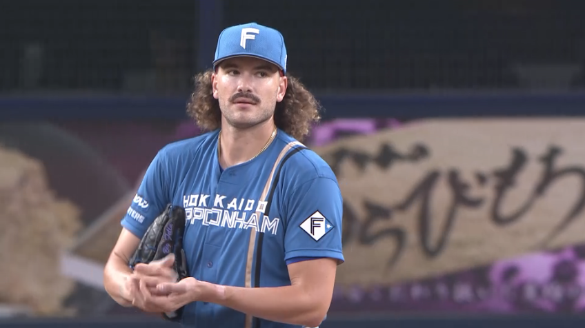 2回裏・Fポンセ ノーアウト満塁のピンチを脱する注文通りのダブルプレーを奪う!!