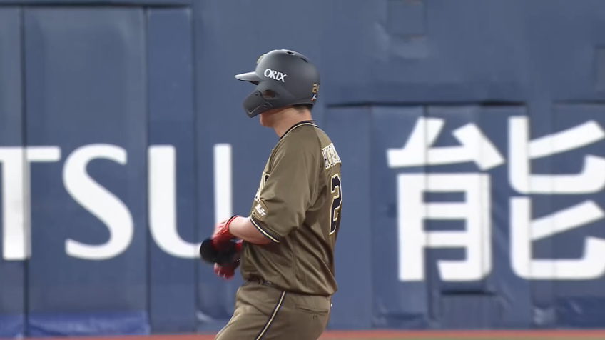 6回裏・B紅林弘太郎 痛烈な打球で3塁線を破る2ベースヒット!!