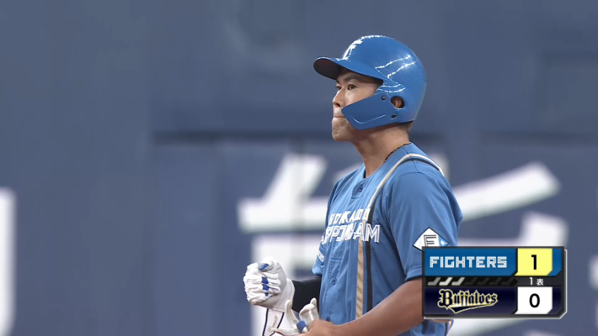 1回表・F今川優馬  先制タイムリー!!