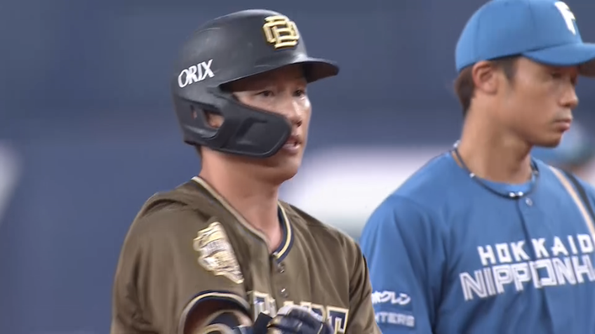 7回裏・B吉田正尚 今日3打点!! リードを広げるタイムリー2ベース!!