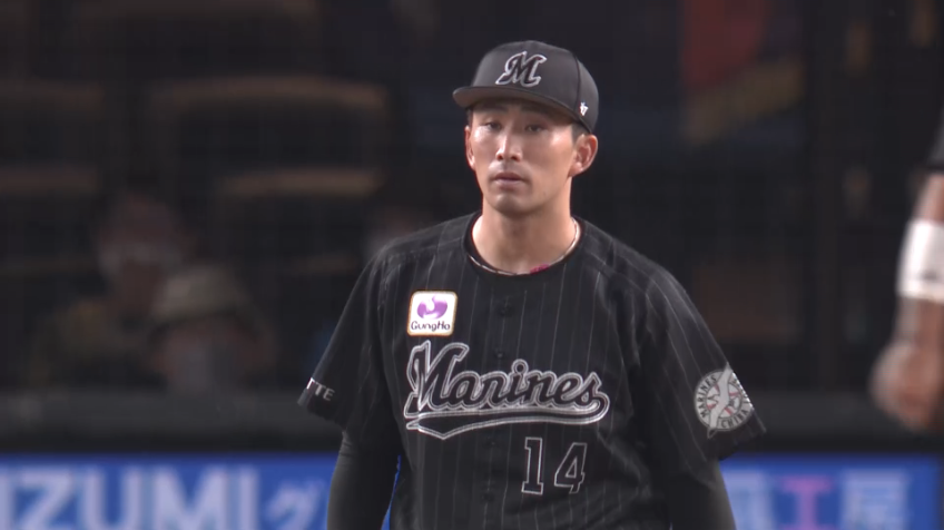 5回裏・M小島和哉 アウトローへ完璧なストレートを投げ込み見逃し三振を奪う!!