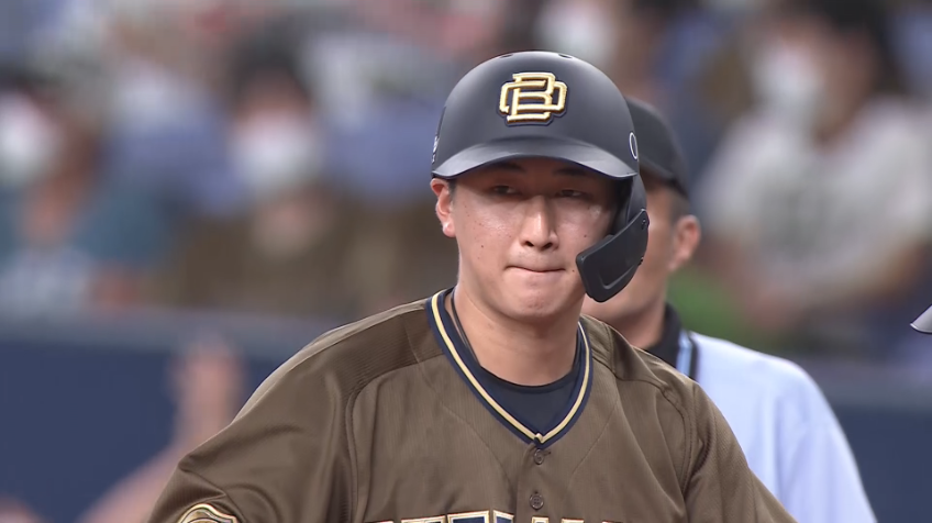 8回裏・B紅林弘太郎 2点差に迫るタイムリーヒットを放つ!!