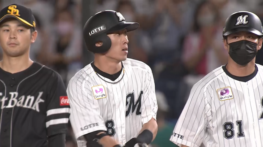 9回裏・M高部瑛斗 復帰後初ヒット!! タイムリー内野安打で1点差に迫る!!