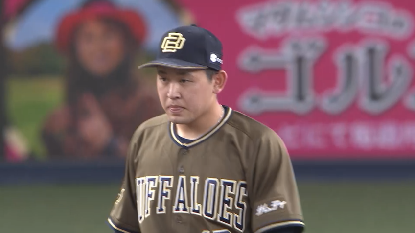 3回表・B宮城大弥 低めいっぱいのストレートで見逃し三振を奪う!!