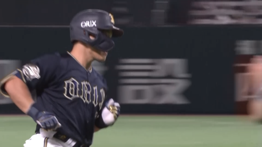 5回表・B吉田正尚 今日2本目!! 左中間へ第14号同点ソロホームラン!!