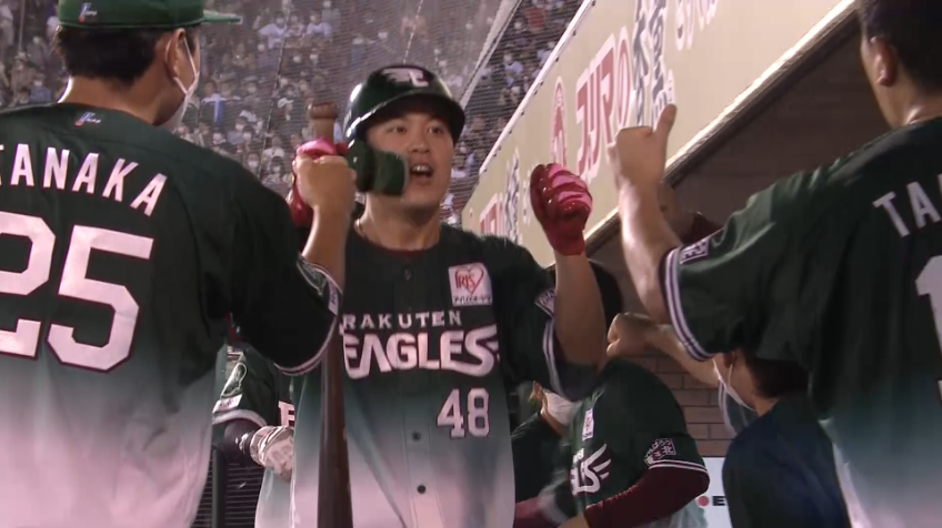 5回裏・E渡邊佳明 反撃の狼煙をあげる今シーズン初ホームランを放つ!!