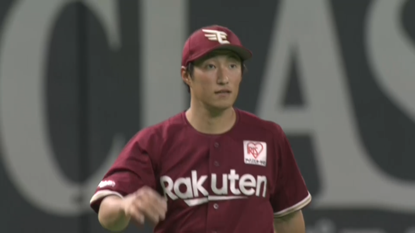 6回表・E小深田大翔 素早い送球でアウトを奪い、投手を救う!!