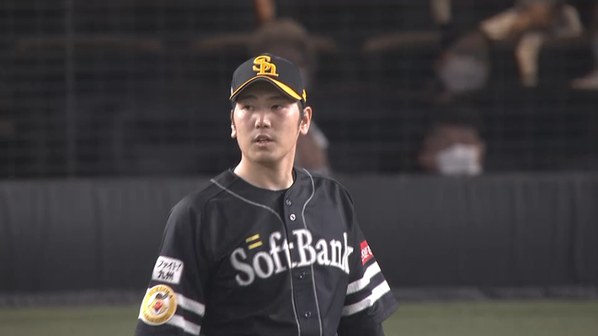 8回裏・H石川柊太 粘り強い投球!! 8回途中103球4奪三振2失点の力投!!