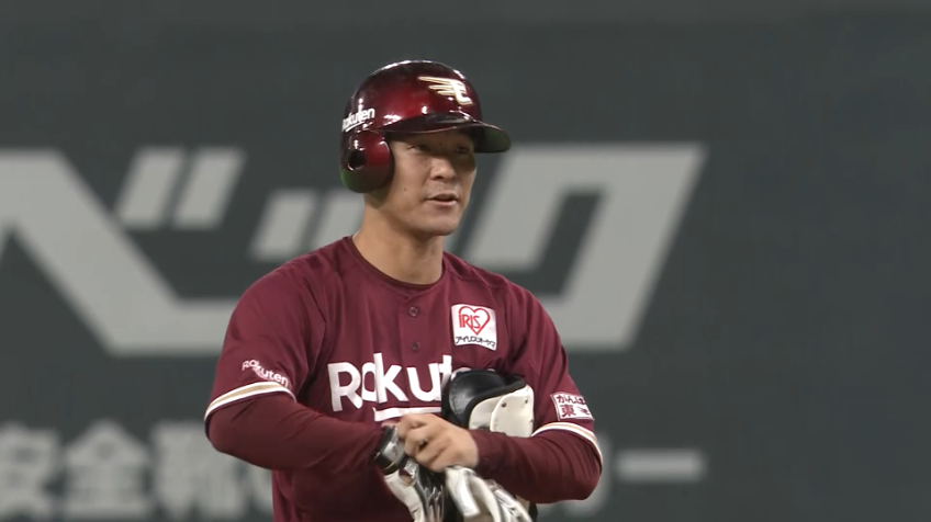 2回表・E茂木栄五郎 フェンス直撃のタイムリー2ベースヒットを放ちすぐさま逆転!!