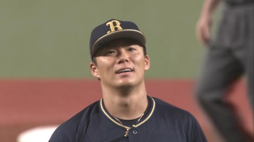 9回裏・B山本由伸 完投勝利!! 8奪三振の好投!! 最後も空振り三振に抑える!!