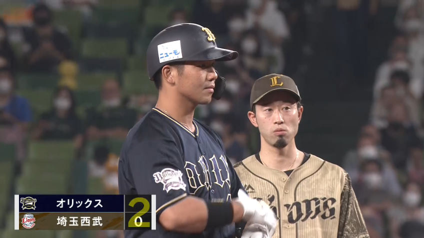 7回表・B頓宮裕真 本日2打点目!! レフトへのタイムリー2ベースヒットで貴重な追加点を奪う!!