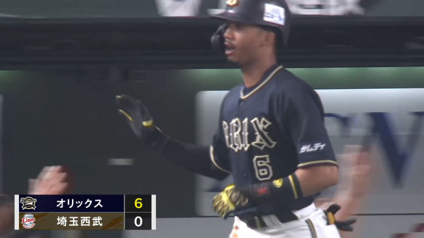 8回表・B宗佑磨 本日マルチ安打!! ダメ押しとなる今季第3号の3ランホームラン!!