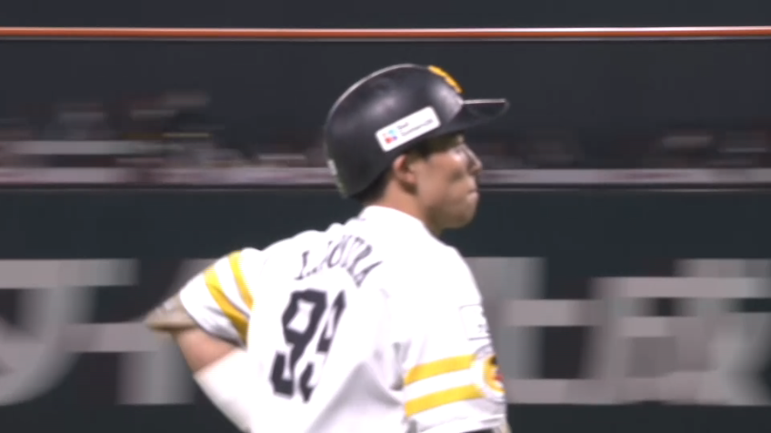 3回裏・H野村勇 初球を捉える!! 逆方向へ貴重な追加点となる2ランホームラン!!