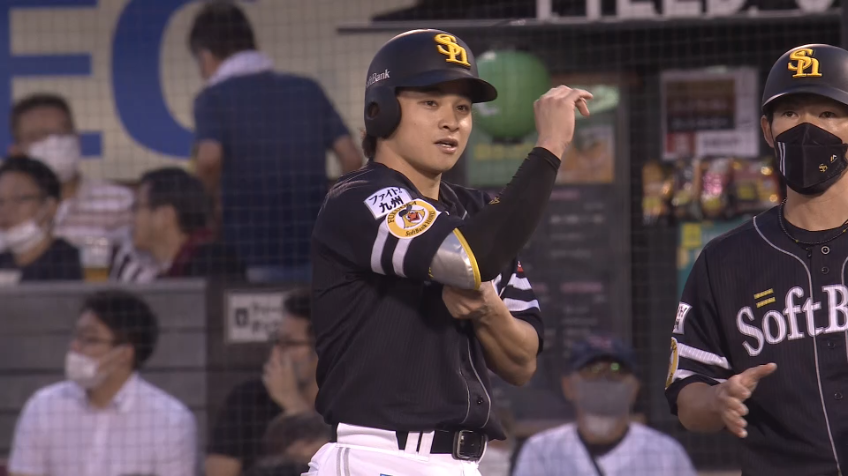 1回表・H谷川原健太 連日の大活躍!! 三遊間を破るタイムリーヒット!!