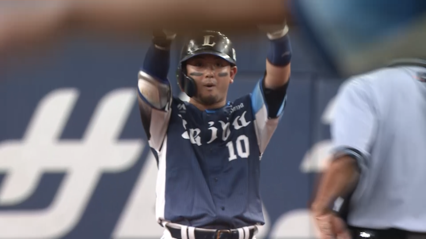 4回表・L森友哉 通算200号2ベースヒット!! チャンス拡大!!