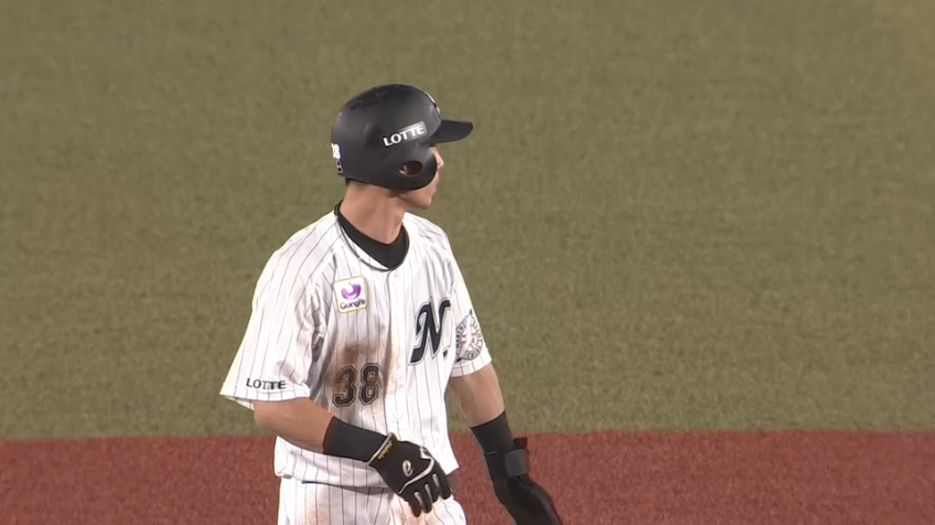 5回裏・M高部瑛斗 完璧なスタート!! 今季35個目の盗塁を決める!!