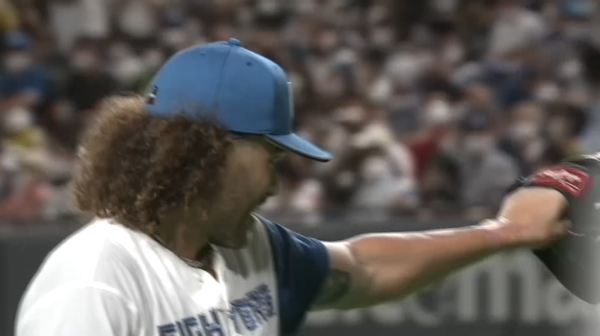 6回表・Fポンセ 6回までノーヒット!! 完璧なピッチングをみせる!!