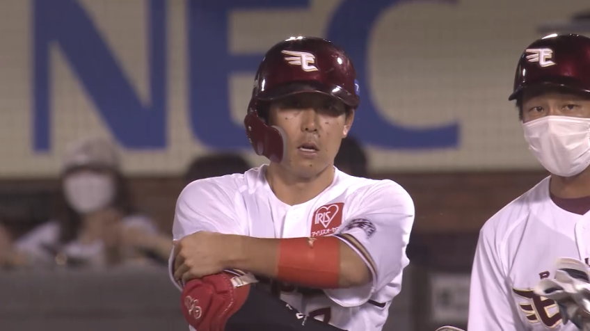 2回裏・E鈴木大地 一、二塁間をしぶとく破る勝ち越しタイムリーヒット!!