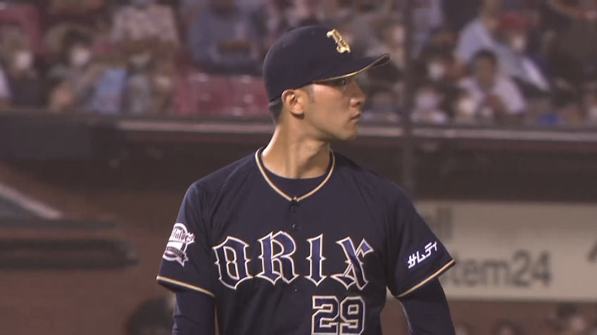 7回裏・B田嶋大樹 自己最多9勝目へ!! 7回3失点の好投を見せる!!