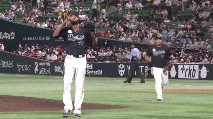 8回裏・Mゲレーロ 3者連続三振の圧巻のピッチングで流れを渡さない!!