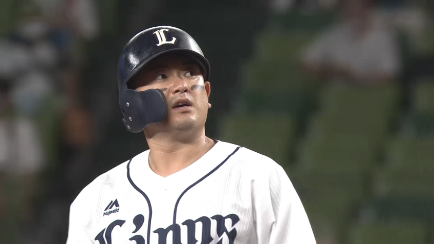 5回裏・L森友哉 ライトへのタイムリー2ベースヒットで同点に追いつく!!