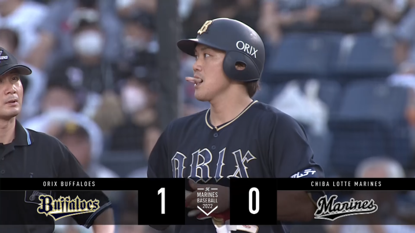 2回表・B伏見寅威 センターへの先制タイムリーでチームを勢いづける!!