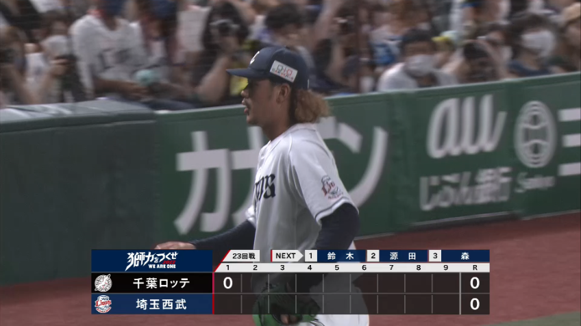1回表・L高橋光成 自身2年連続2桁勝利に向けて初回を3者凡退で抑えるピッチング!!