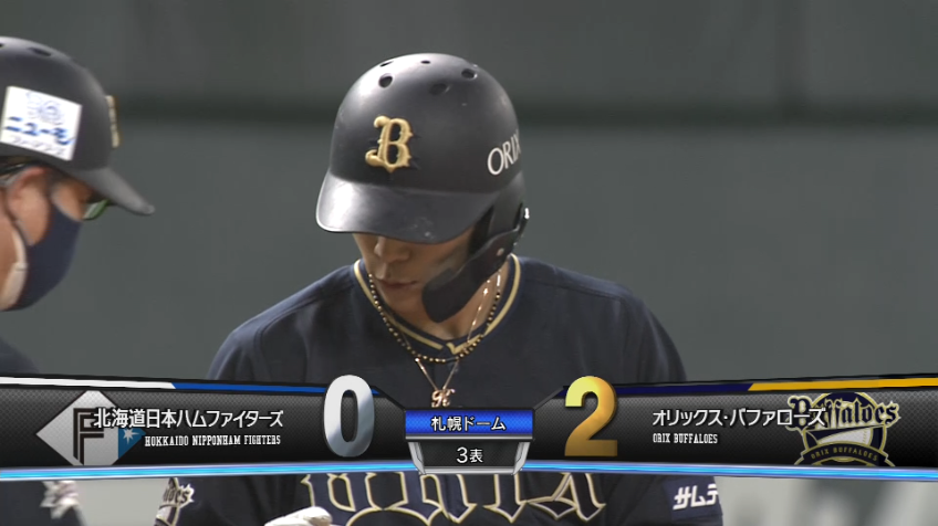 3回表・B中川圭太 追加点となるタイムリー3ベースヒット!!