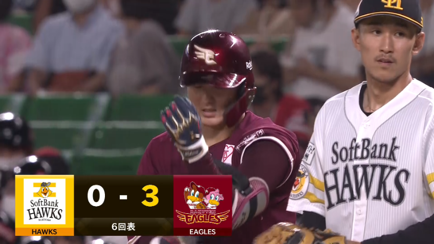 6回表・E太田光 センターに抜けるタイムリーヒットで点差を広げる!!