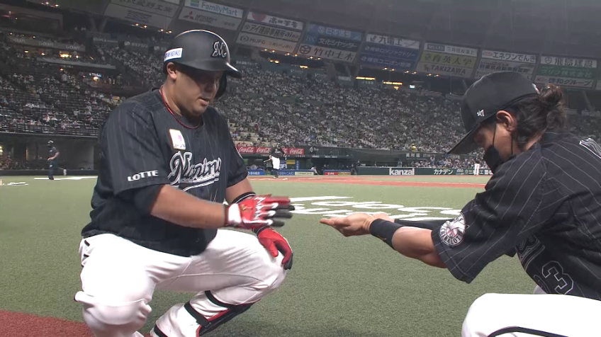 3回表・M井上晴哉 追加点となる第5号ソロホームラン!!