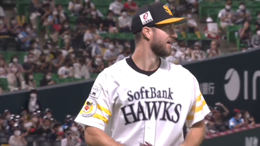 3回表・Hレイ この回をわずか3球で3者凡退!!