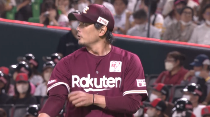 6回裏・E涌井秀章 さすがの投球!! 復帰戦で6回2失点の好投を見せる!!